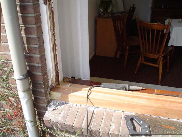 Houtrotreparatie 2